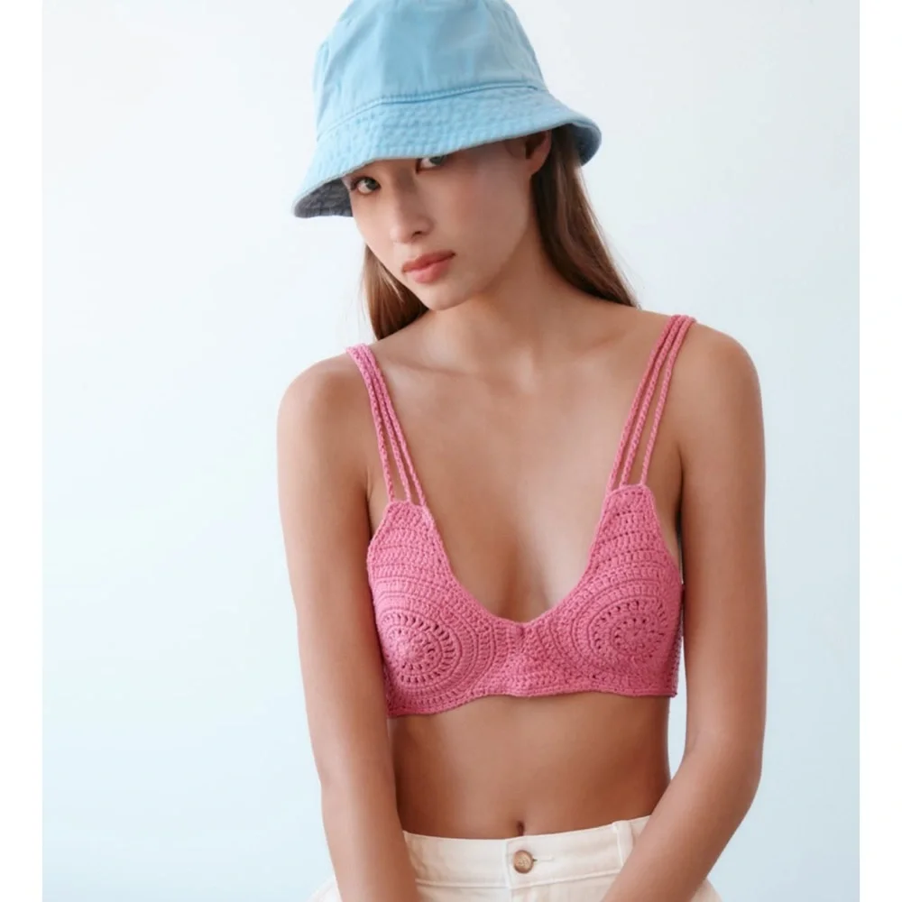 ✨SALE✨ ZARA BUCKET HAT
✨SALE✨ WOVEN BUCKET HAT - Light beige | ZARA United States main image 4